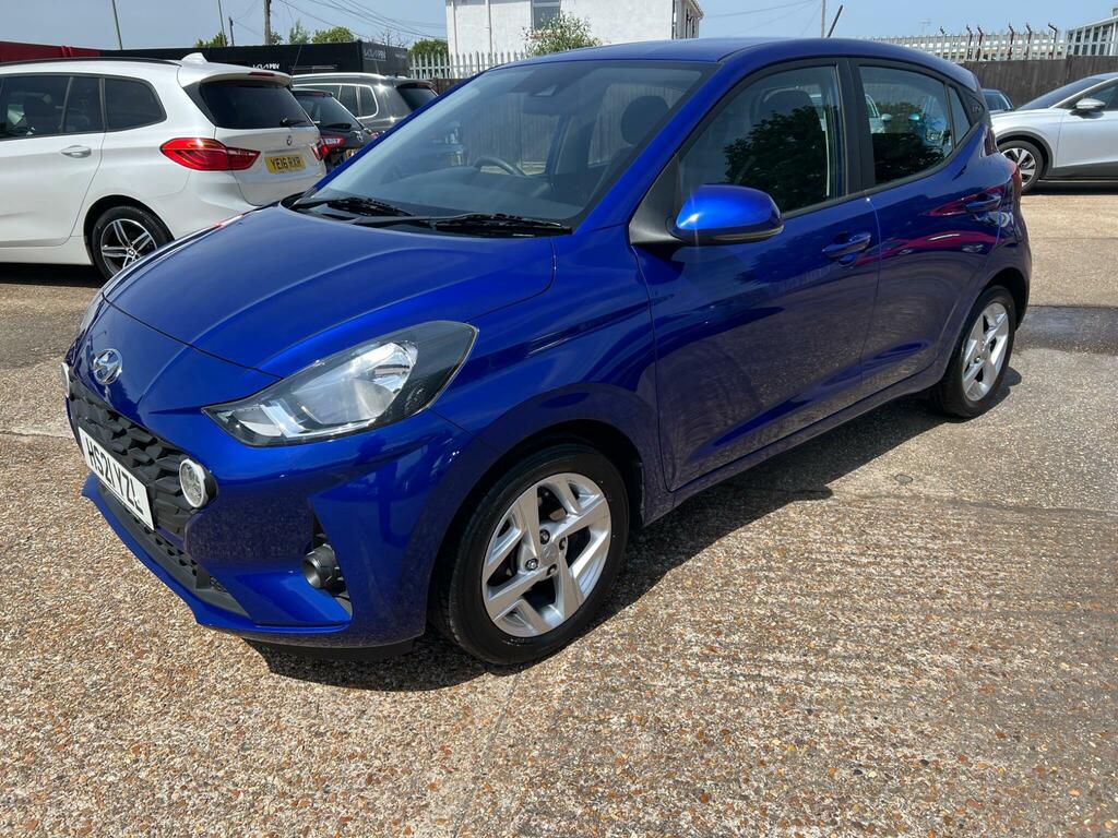 Hyundai I10 1.0 Se Connect Euro 6 Ss Blue #3