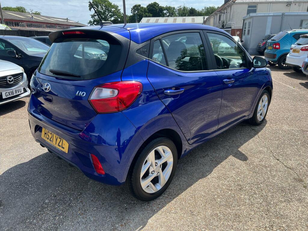 Hyundai I10 Se Connect Blue #7