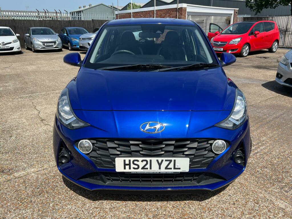Hyundai I10 1.0 Se Connect Euro 6 Ss Blue #2