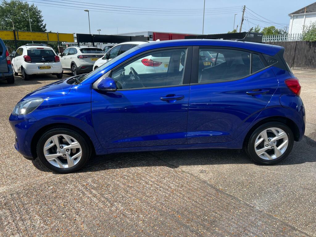 Hyundai I10 1.0 Se Connect Euro 6 Ss Blue #4
