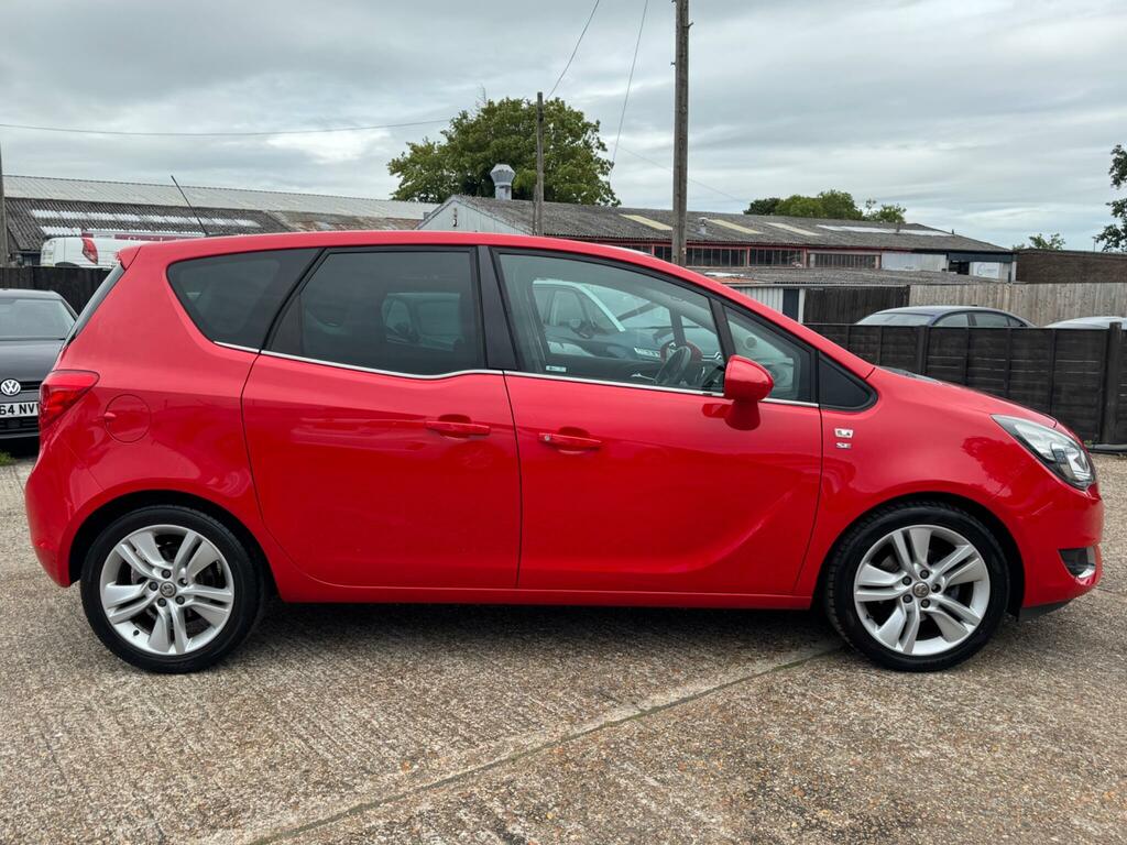 Vauxhall Meriva 1.4I Turbo Se Euro 6 Red #4