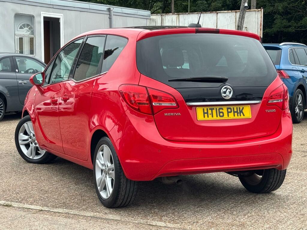 Vauxhall Meriva 1.4I Turbo Se Euro 6 Red #5