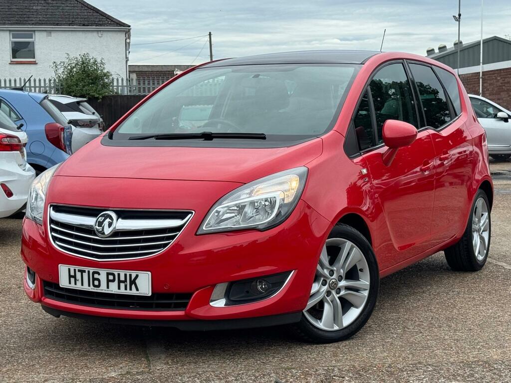 Vauxhall Meriva 1.4I Turbo Se Euro 6 Red #3