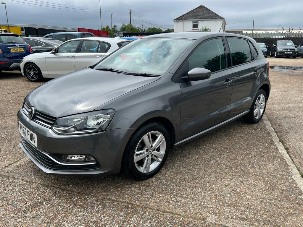 Volkswagen Polo 1.4 Tdi Match Edition Euro 6 Ss Grey #3