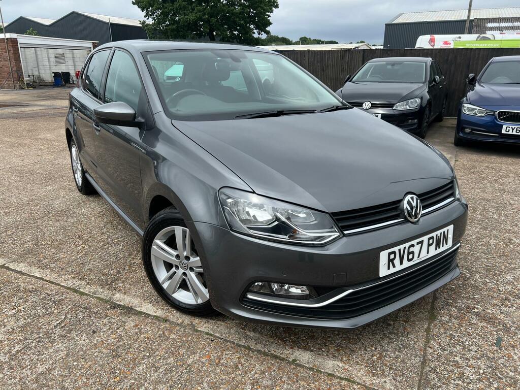 Volkswagen Polo 1.4 Tdi Match Edition Euro 6 Ss Grey