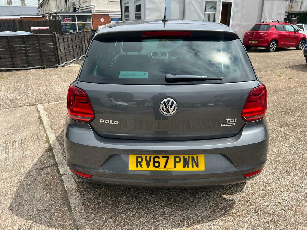 Volkswagen Polo 1.4 Tdi Match Edition Euro 6 Ss Grey #6