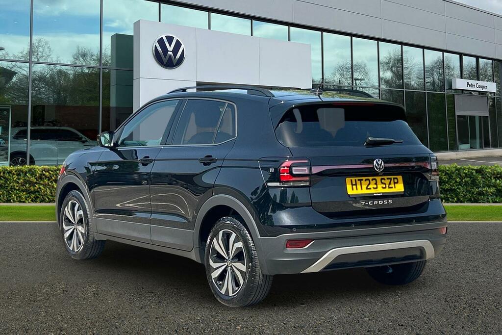 Volkswagen T-Cross 1.0 Tsi Black Edition 5Drwinterpkrearcam HT23SZP #3