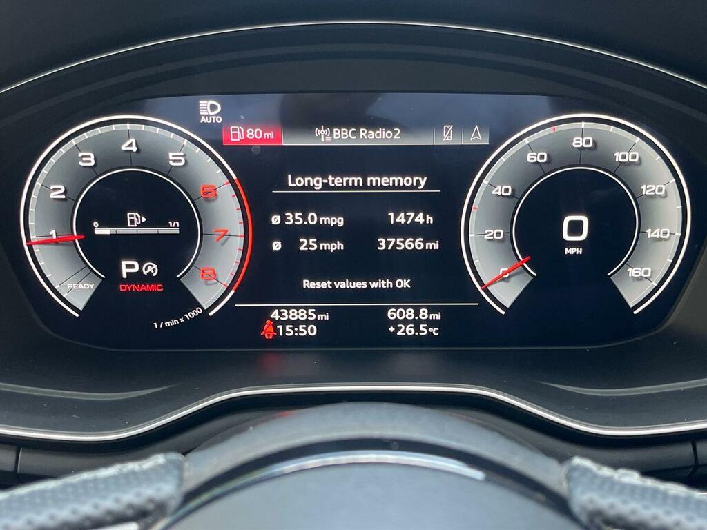 Audi A4 2.0 Tfsi 40 Black Edition Saloon S Tron Grey #16
