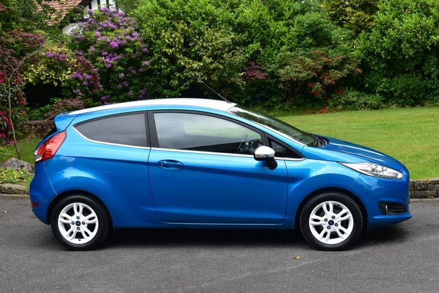 Ford Fiesta 1.0T Ecoboost Zetec Blue Edition Hatchback Pet Blue #2