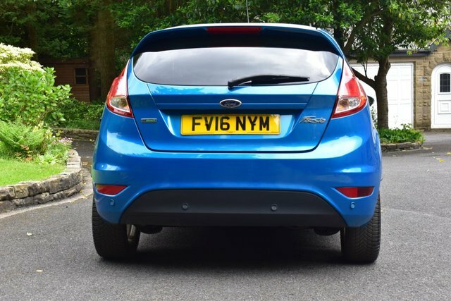 Ford Fiesta 1.0T Ecoboost Zetec Blue Edition Hatchback Pet Blue #4
