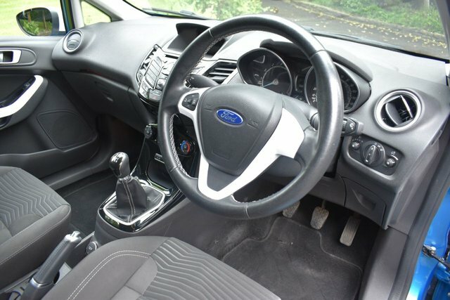 Ford Fiesta 1.0T Ecoboost Zetec Blue Edition Hatchback Pet Blue #5