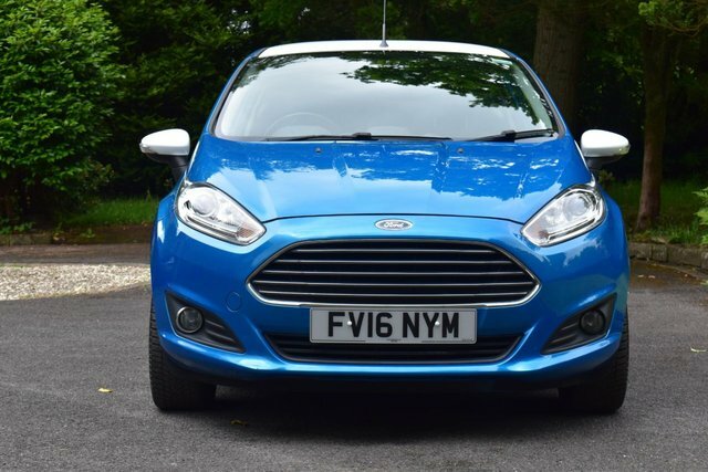Ford Fiesta 1.0T Ecoboost Zetec Blue Edition Hatchback Pet Blue #3