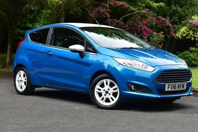 Ford Fiesta 1.0T Ecoboost Zetec Blue Edition Hatchback Pet Blue