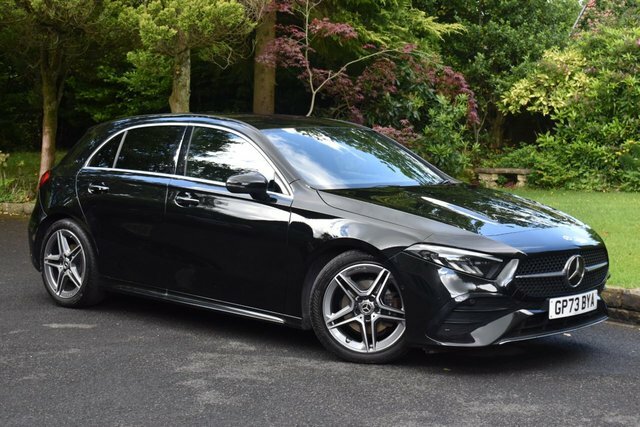 Mercedes-Benz A Class 1.3 A180h Mhev Amg Line Executive Hatchback Black