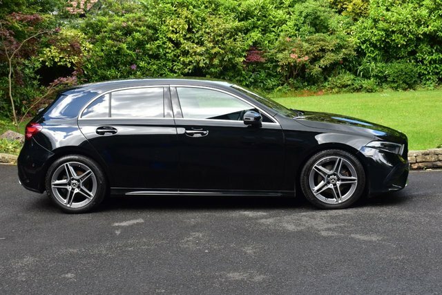 Mercedes-Benz A Class 1.3 A180h Mhev Amg Line Executive Hatchback GP73BYA Black #2