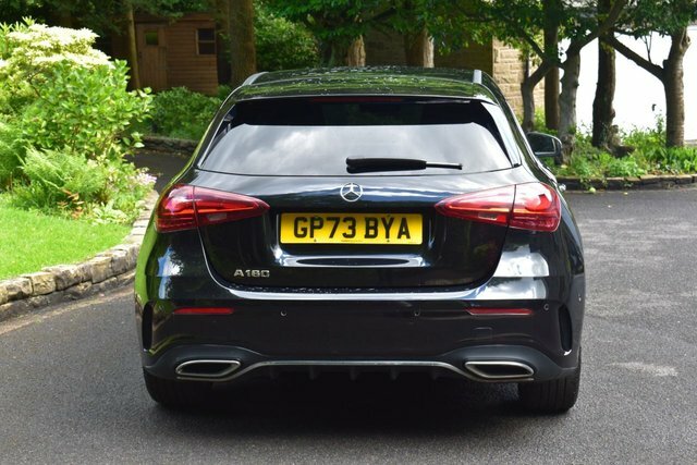 Mercedes-Benz A Class 1.3 A180h Mhev Amg Line Executive Hatchback GP73BYA Black #4