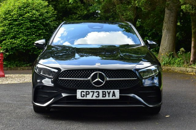Mercedes-Benz A Class 1.3 A180h Mhev Amg Line Executive Hatchback GP73BYA Black #3