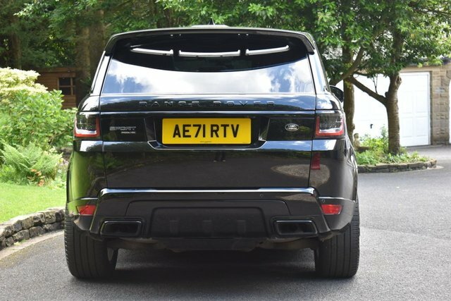 Land Rover Range Rover Sport 2.0 P400e 13.1Kwh Hse Dynamic Black Suv Black #4