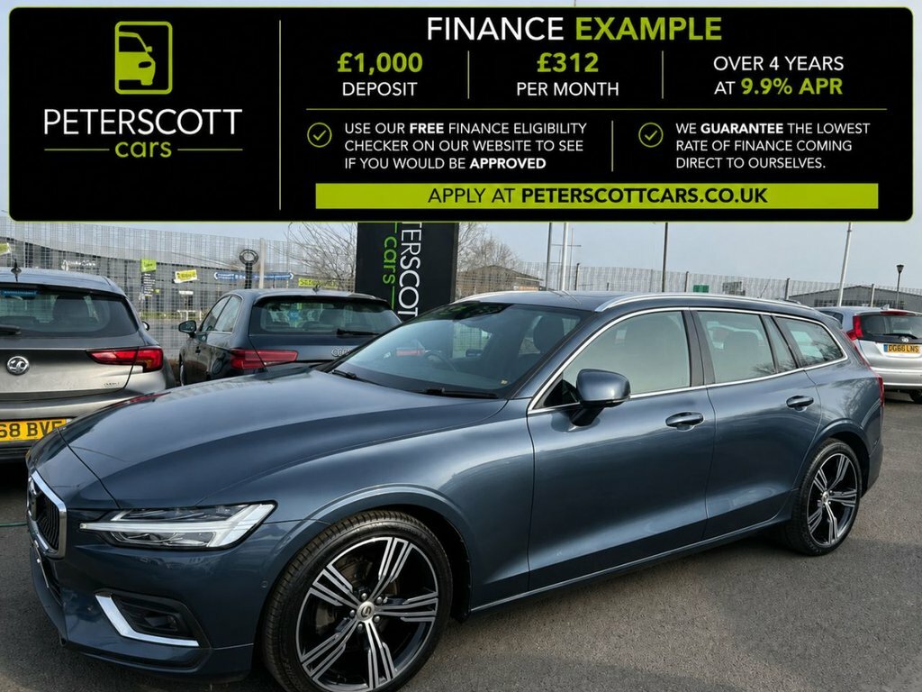Volvo V60 2L Inscription Pro KX68XVU Blue #2