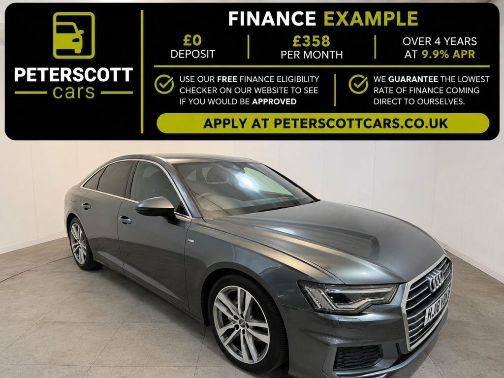 Audi A6 Saloon 2L S Line MJ70WDV Grey #2