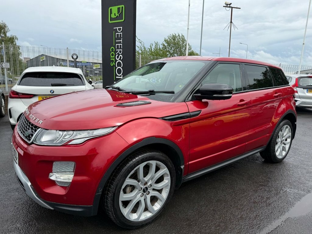 Land Rover Range Rover Evoque Suv MV61DOU Red #3