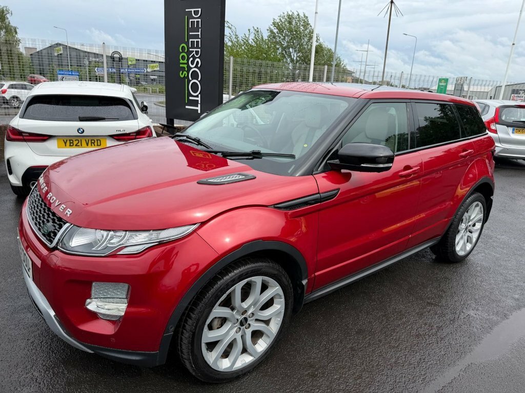 Land Rover Range Rover Evoque Suv MV61DOU Red #4