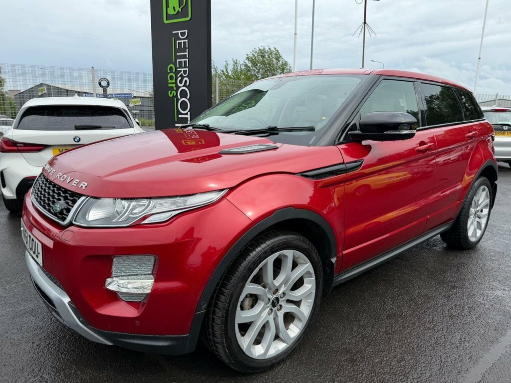 Land Rover Range Rover Evoque Suv Red