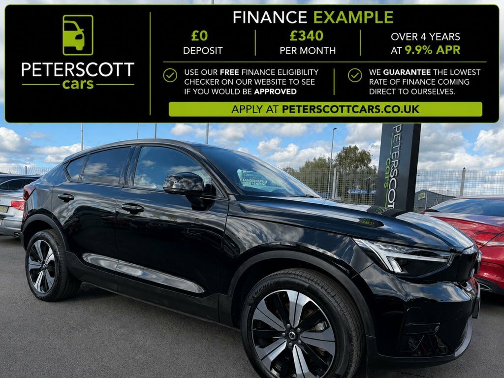 Volvo C40 Suv Black #2