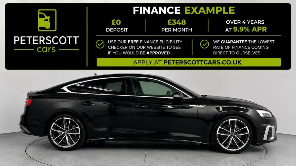 Audi A5 2L S Line Black #2