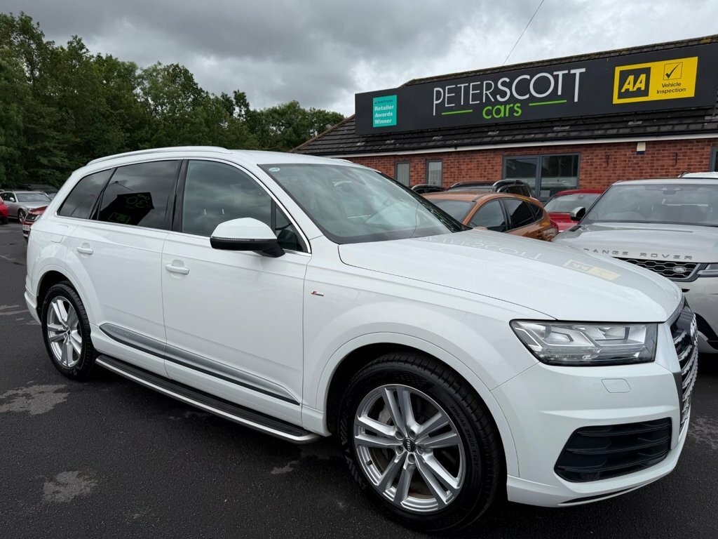 Audi Q7 Tdi Quattro S Line Black Edition White #21