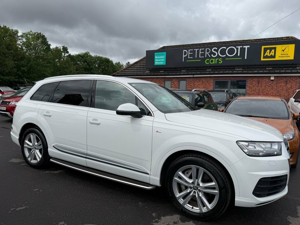 Audi Q7 Tdi Quattro S Line Black Edition White #34