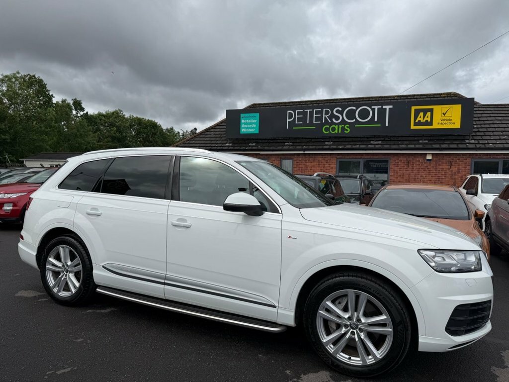 Audi Q7 Tdi Quattro S Line Black Edition White #33