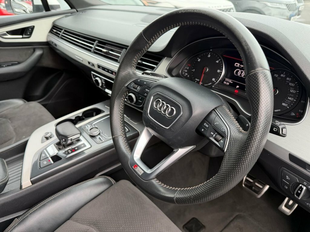 Audi Q7 Tdi Quattro S Line Black Edition White #25