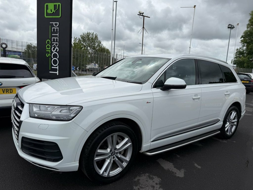 Audi Q7 Tdi Quattro S Line Black Edition White #18