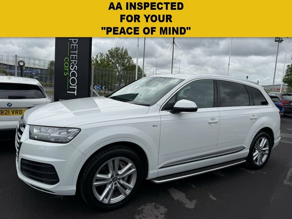 Audi Q7 3L S Line White #4