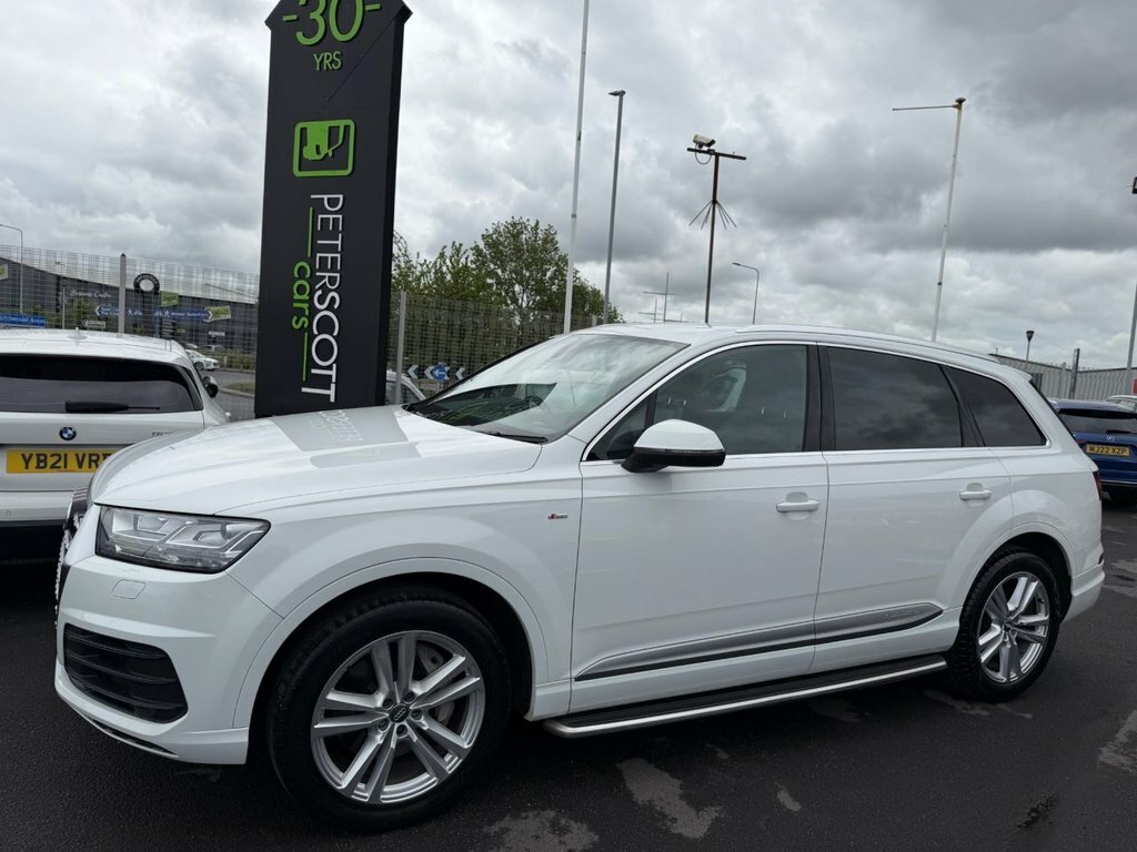 Audi Q7 Tdi Quattro S Line Black Edition White #14