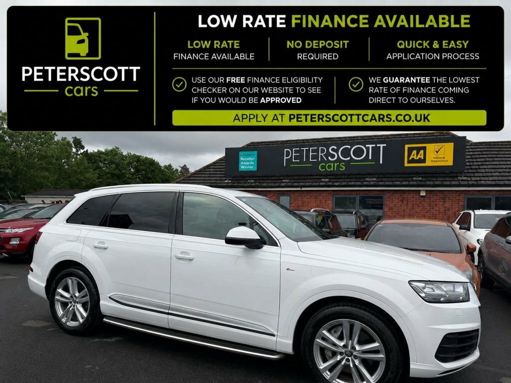 Audi Q7 3L S Line White #5