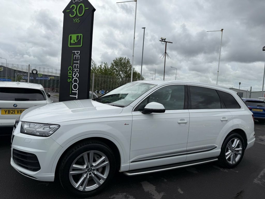Audi Q7 Tdi Quattro S Line Black Edition White #17
