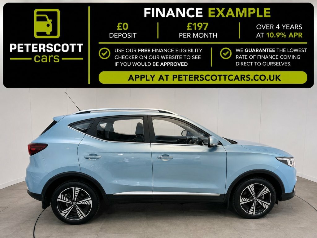 MG ZS Zs Exclusive Ev Blue #2