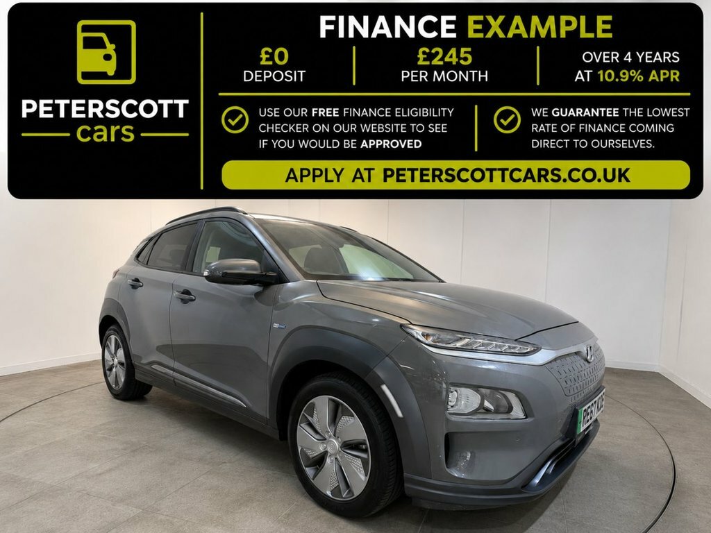 Hyundai Kona Kona Premium Ev Grey #2