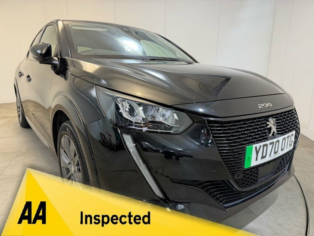 Peugeot e-208 Hatchback Black