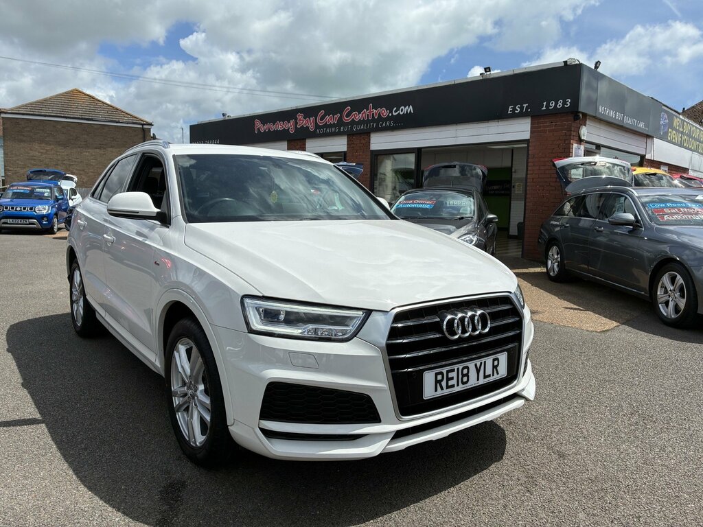 Audi Q3 S Line Edition 1.4 Tfsi Cod Suv S Tron White