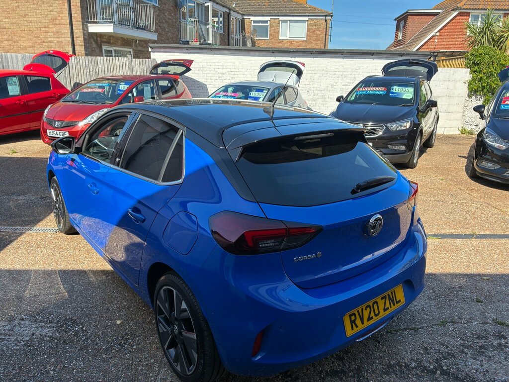Vauxhall Corsa-e Elite Nav 50Kwh Hatchback 7.4Kw Blue #2