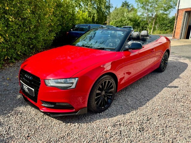 Audi A5 2012 3.0 Tdi V6 S Line Convertible Mult OE12JWZ Red #6