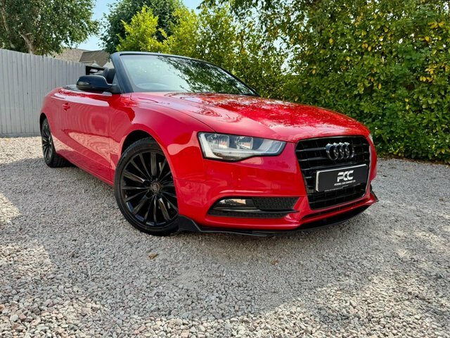 Audi A5 2012 3.0 Tdi V6 S Line Convertible Mult OE12JWZ Red #4