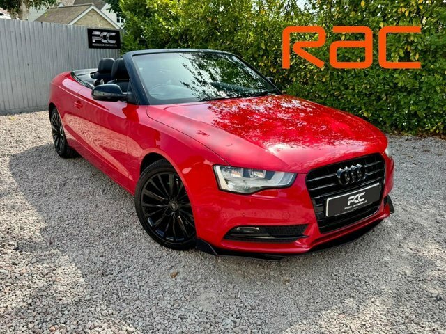 Audi A5 2012 3.0 Tdi V6 S Line Convertible Mult Red