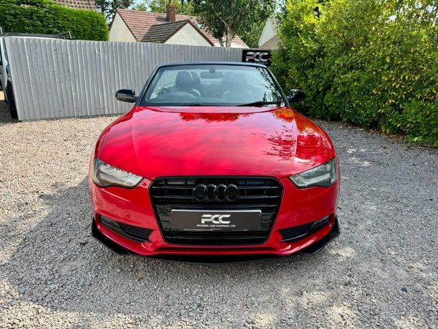Audi A5 2012 3.0 Tdi V6 S Line Convertible Mult OE12JWZ Red #5