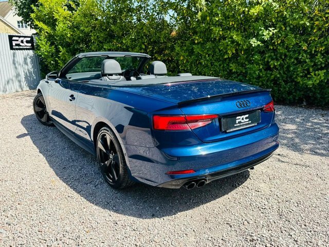 Audi A5 2017 3.0 Tdi V6 S Line Convertible S Tr Blue #2
