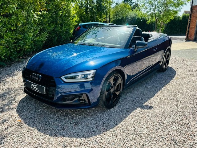 Audi A5 2017 3.0 Tdi V6 S Line Convertible S Tr Blue #6