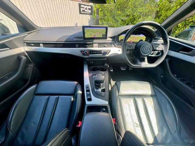 Audi A5 2017 3.0 Tdi V6 S Line Convertible S Tr Blue #3